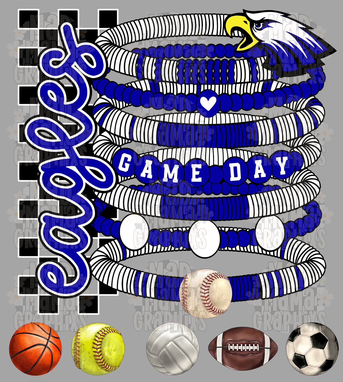 Various School Sports Tee