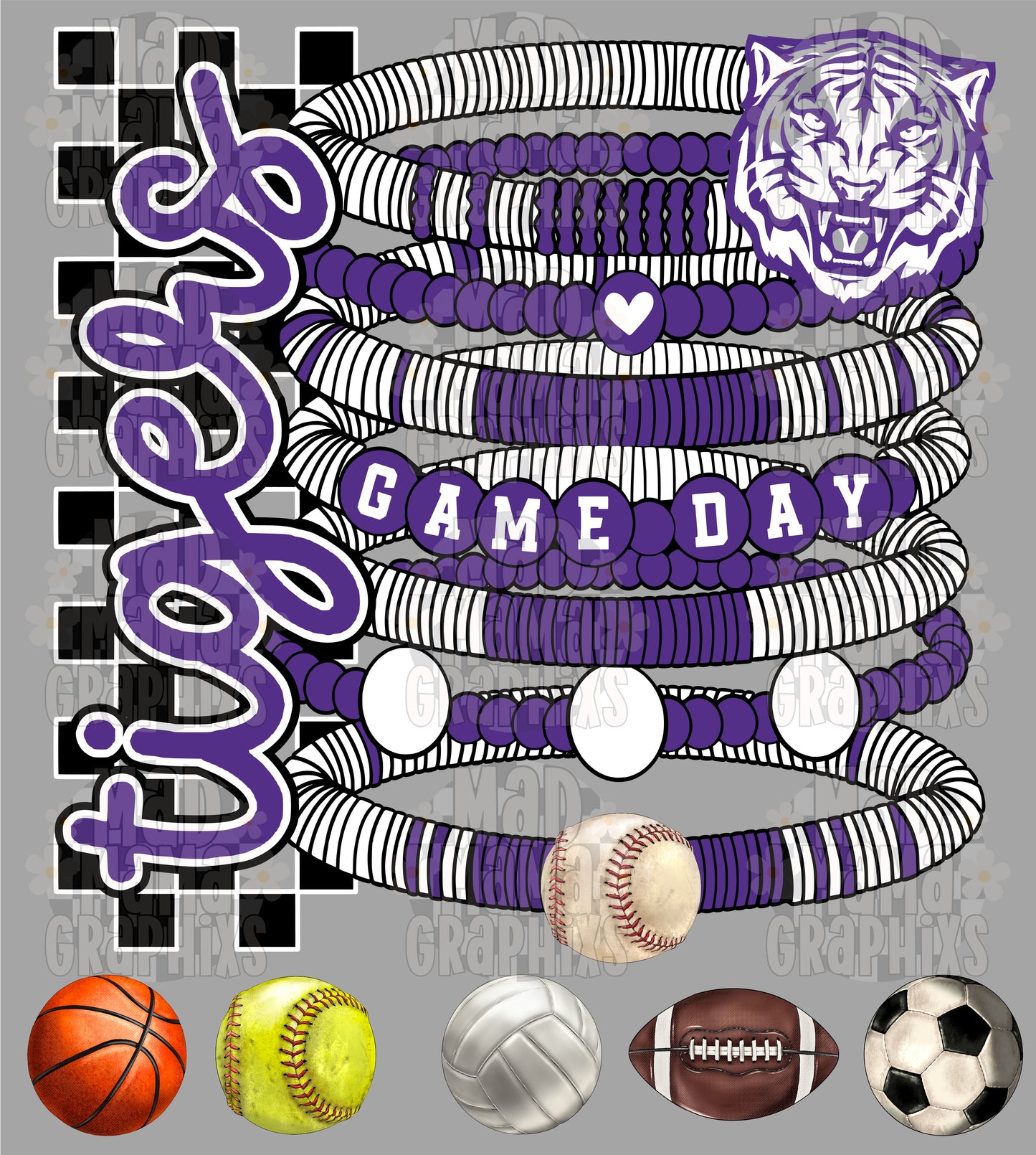 Various School Sports Tee