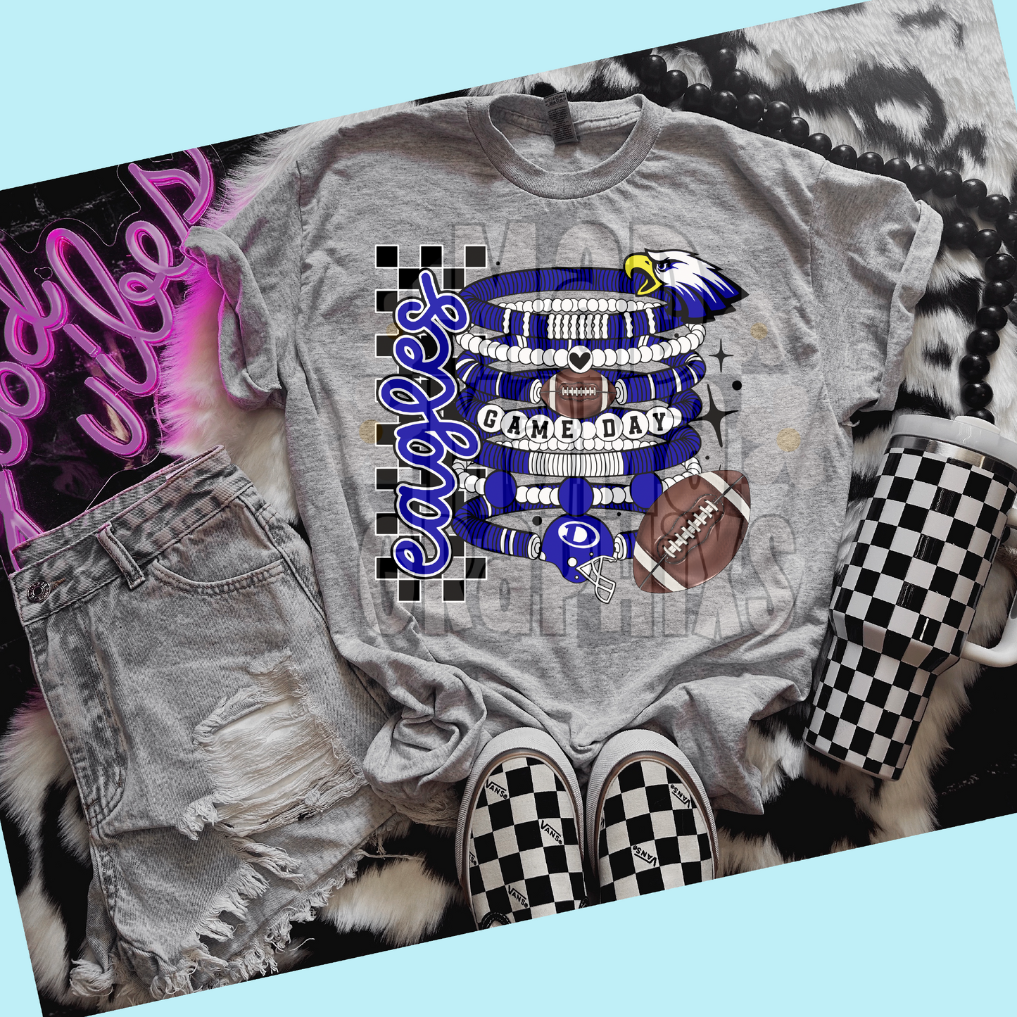 Various School Football Tees
